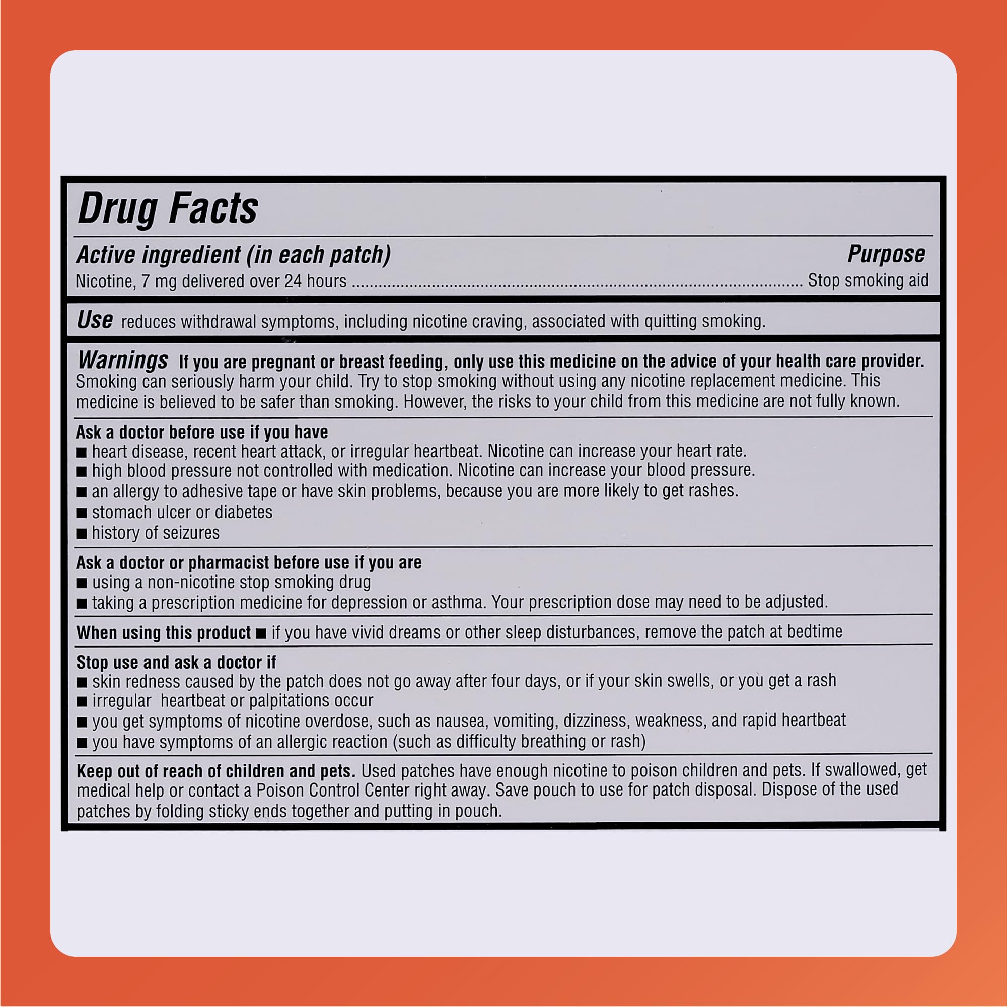Rugby Clear Nicotine Patch Transdermal Quitting Aid

