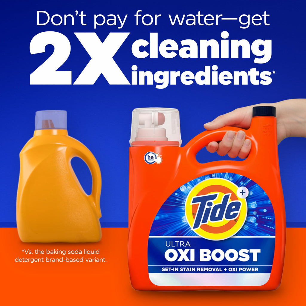 Tide Ultra Oxi Boost Liquid Laundry Detergent

