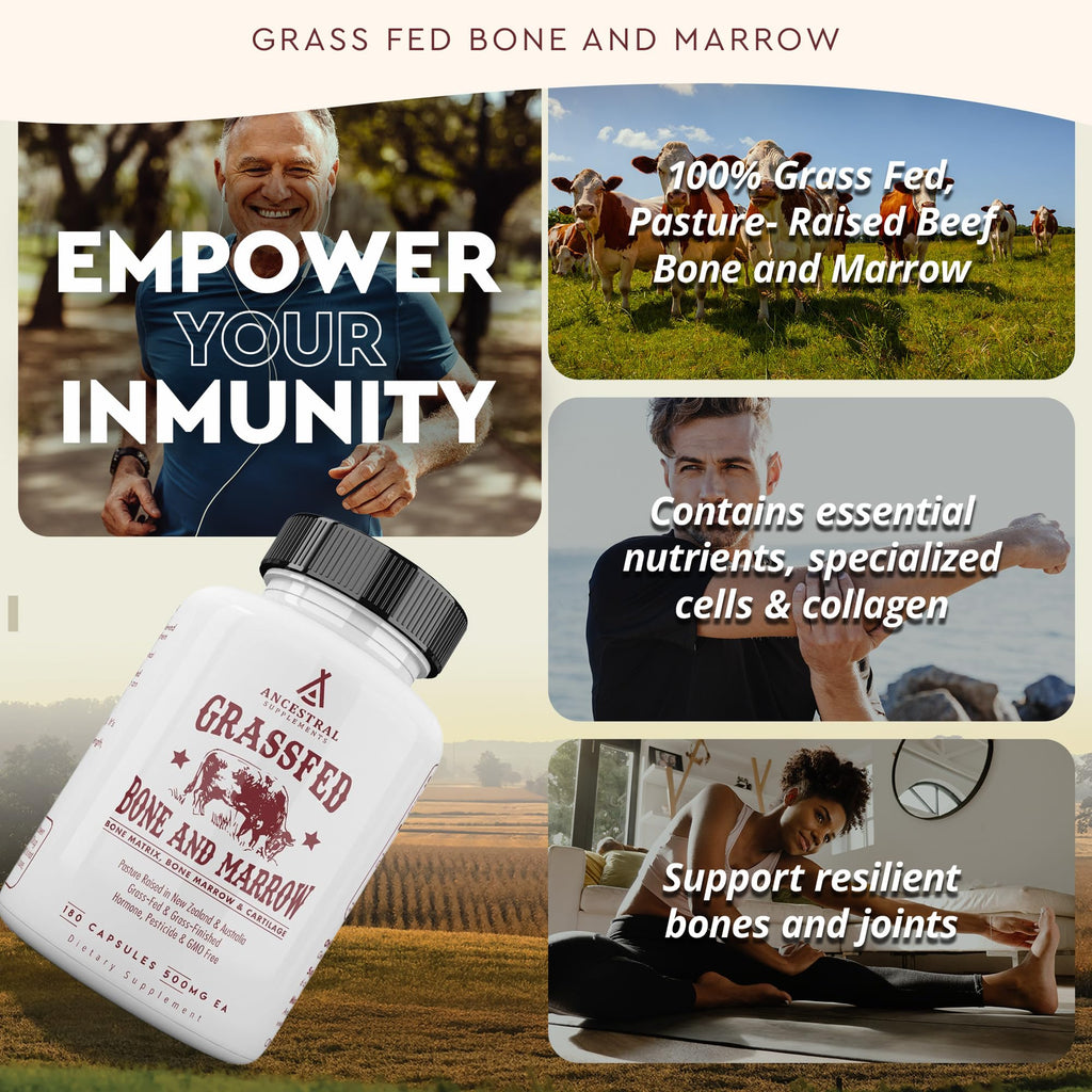 Ancestral Supplements Grass-Fed Beef Organ Capsules

