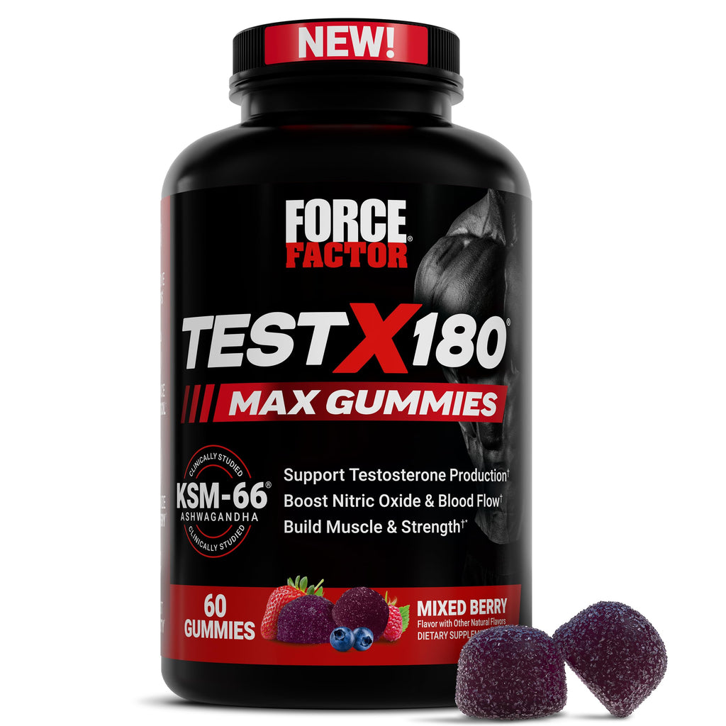 Force Factor Test X180 Max Testosterone Booster

