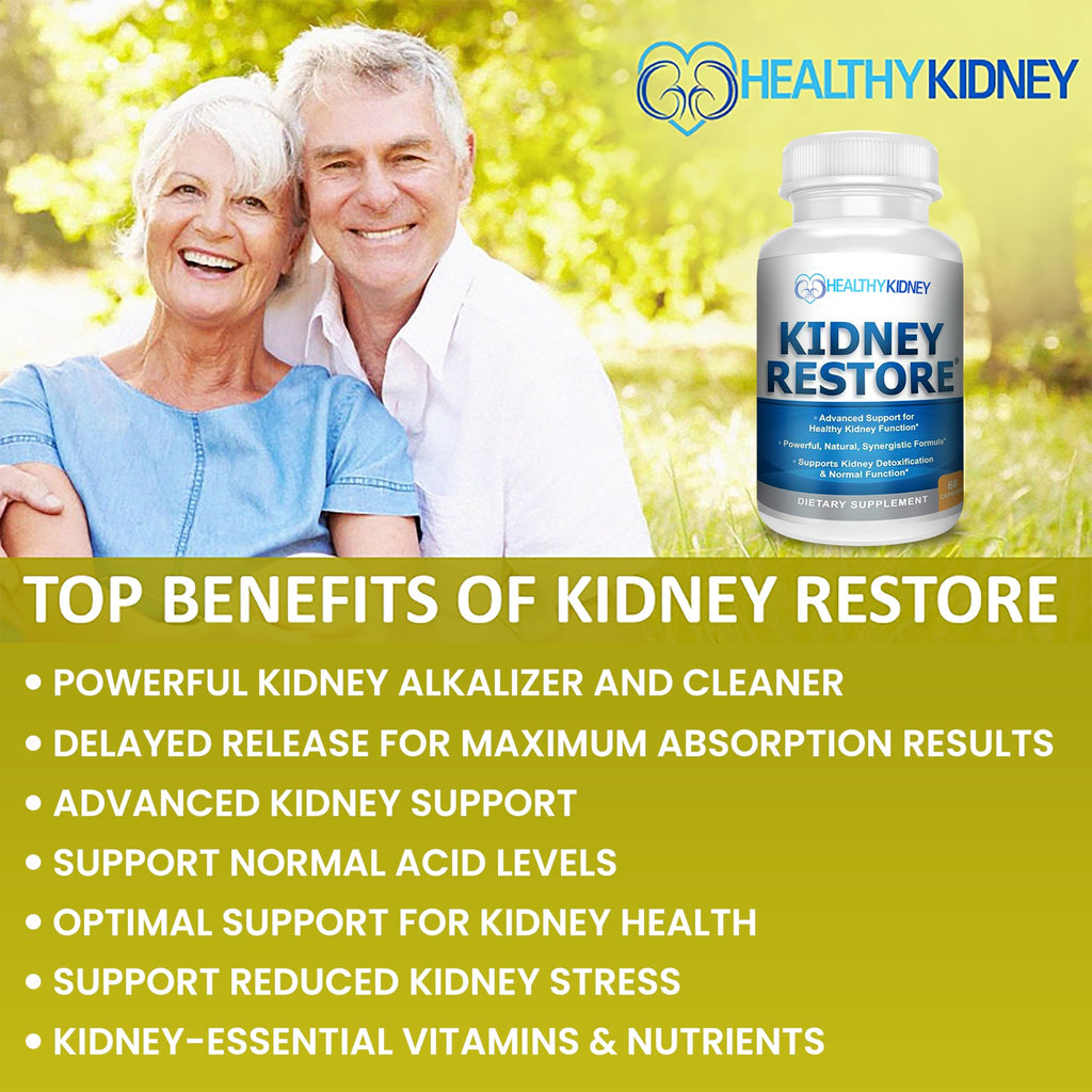Kidney Cleanse Detox & Repair Supplement - Kidney Restore

