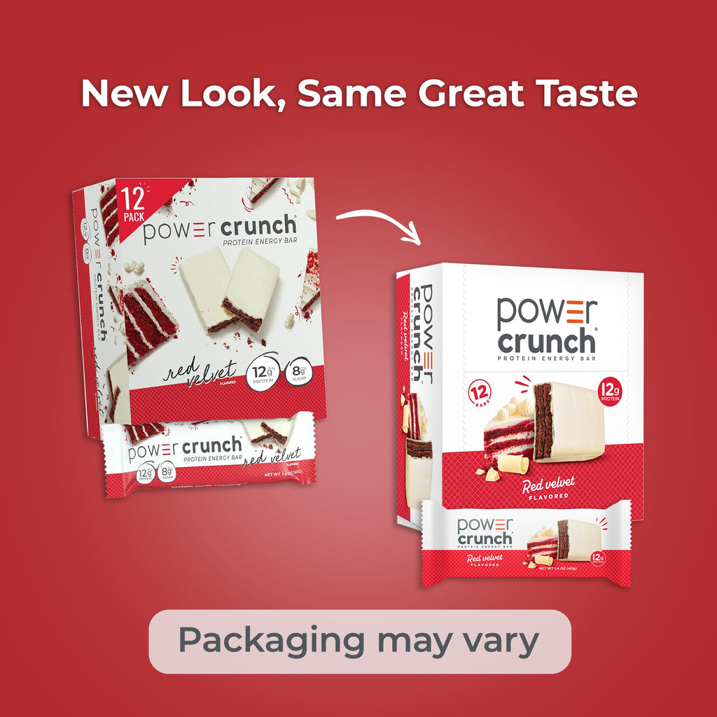 Power Crunch Protein Energy Wafer Bars High-Protein Snack

