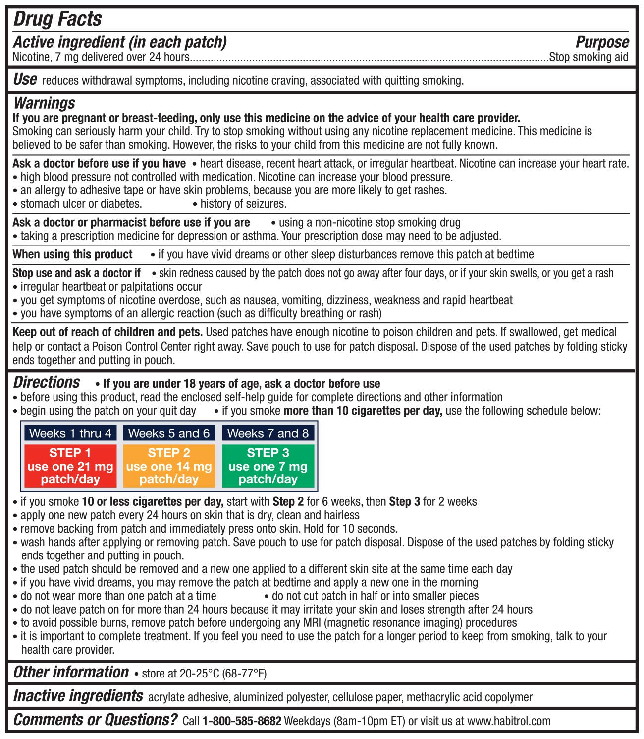 Habitrol Nicotine Patch Stop Smoking Aid | Quit Support

