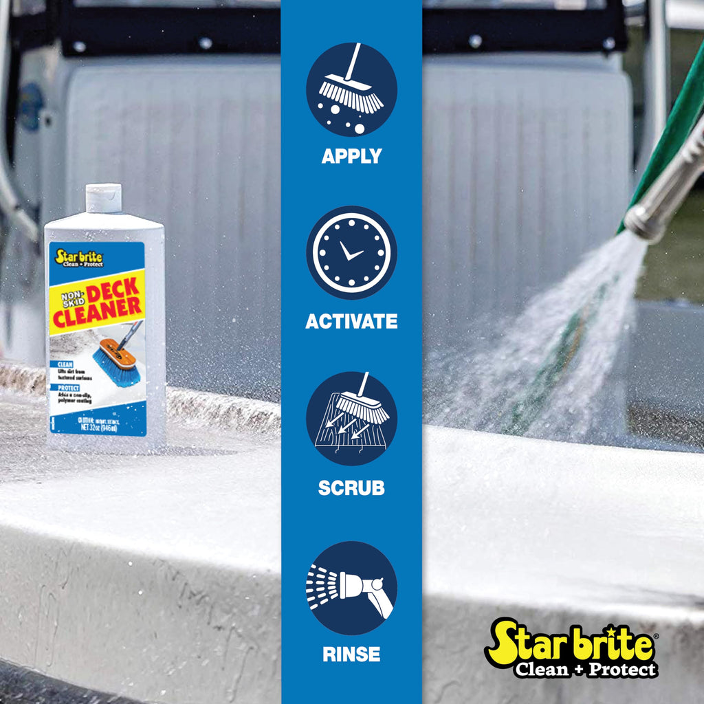 STAR BRITE Non-Skid Deck Cleaner & Protectant Boat Deck Wash

