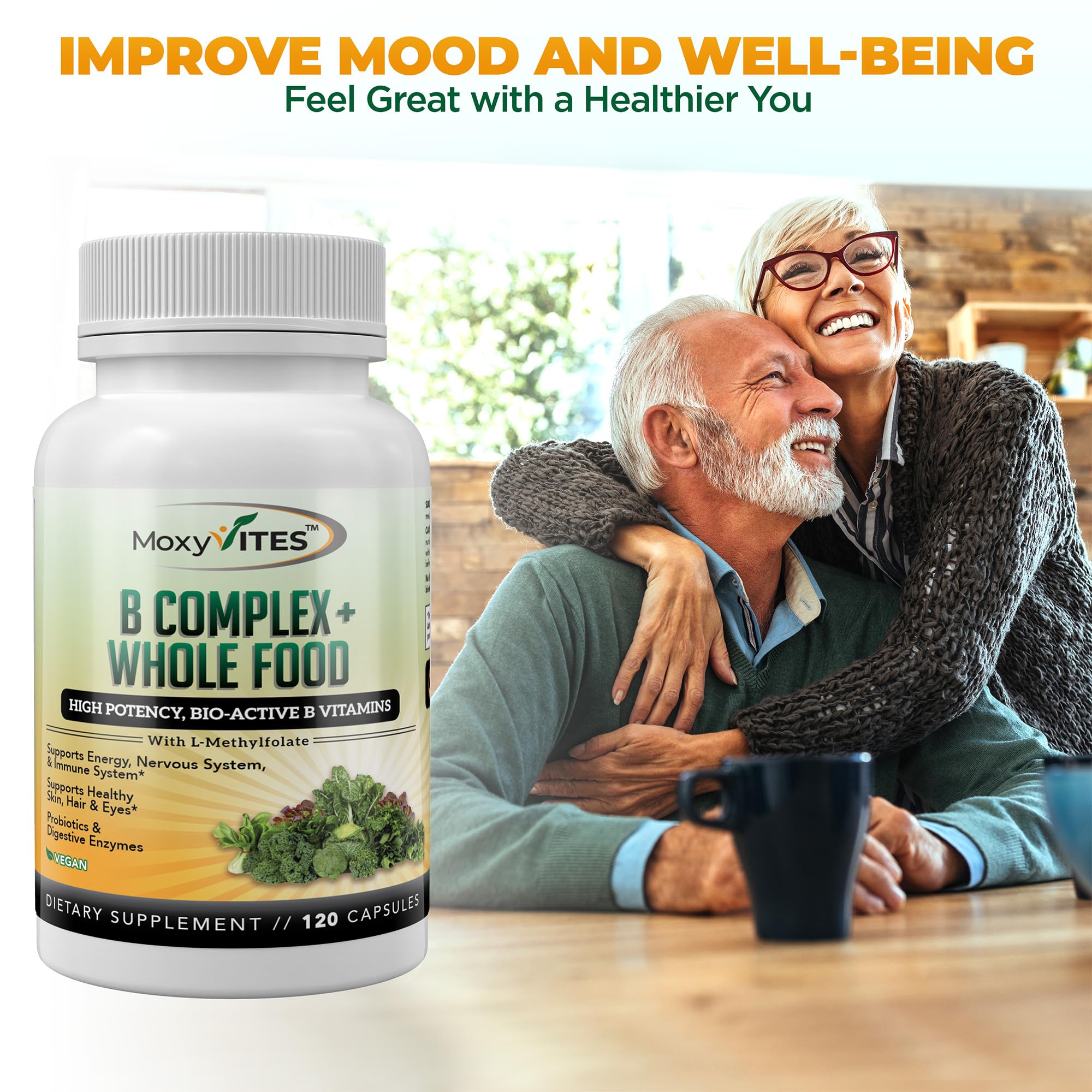 MoxyVites Vitamin B Complex – Energy Support

