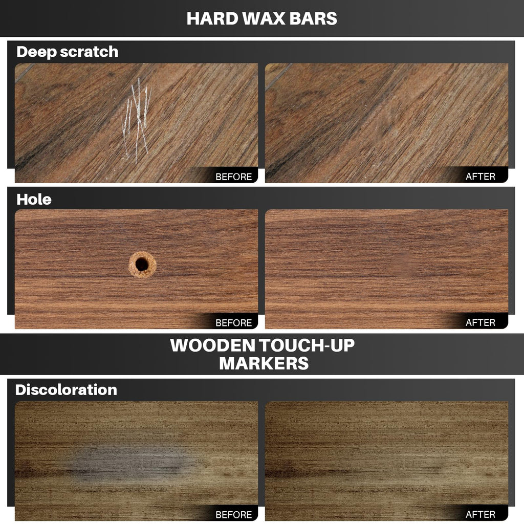 XMNAMC Floor Repair Kit with Heat Pen for Floors & Furniture

