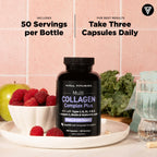 Vital Vitamins Multi Collagen Complex Plus for Hair & Skin

