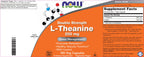 NOW Foods L-Theanine 200 mg Vegetarian Capsule | Stress Support

