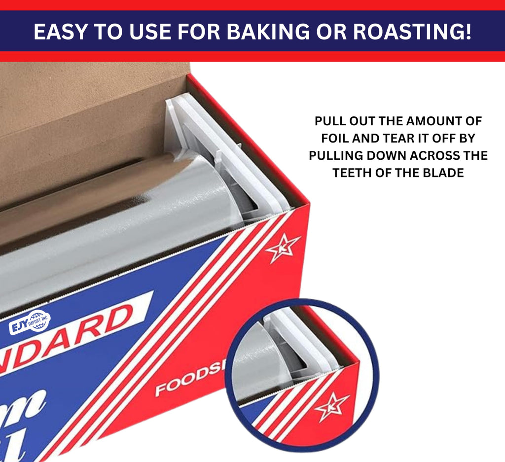 Aluminum Foil - Commercial Grade for Kitchen Use

