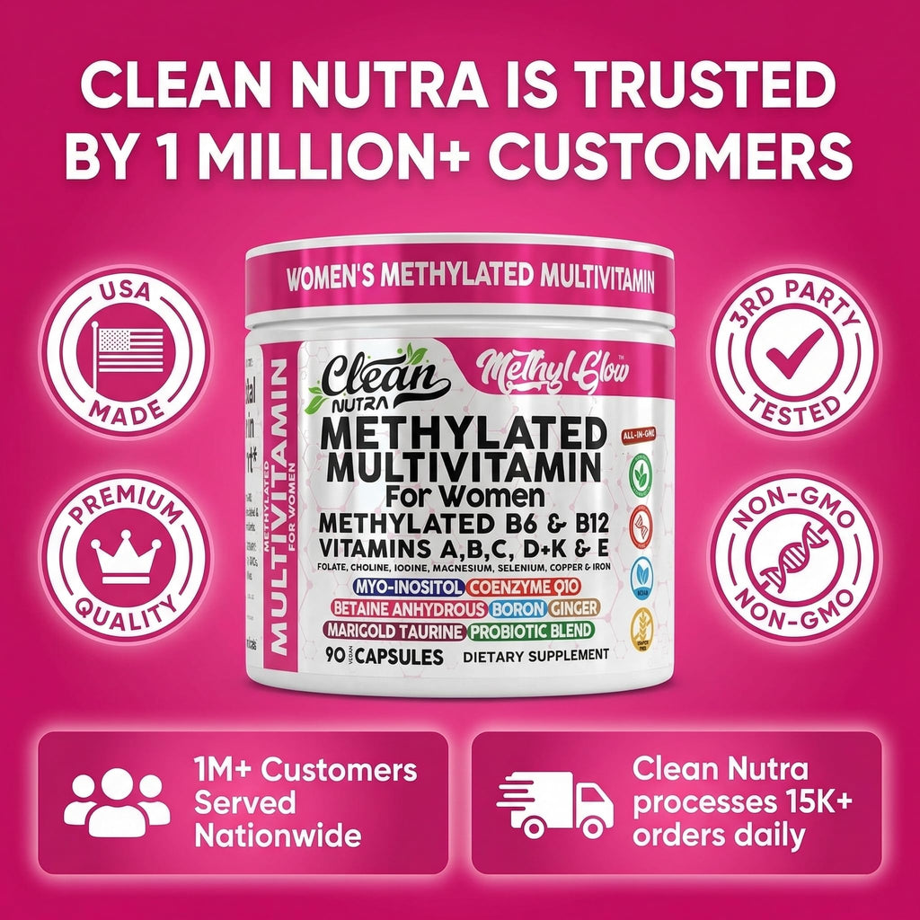 Clean Nutra Methylated Women's Multivitamin

