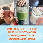 Metamucil Clear Fiber Blend Unflavored Fiber Supplement

