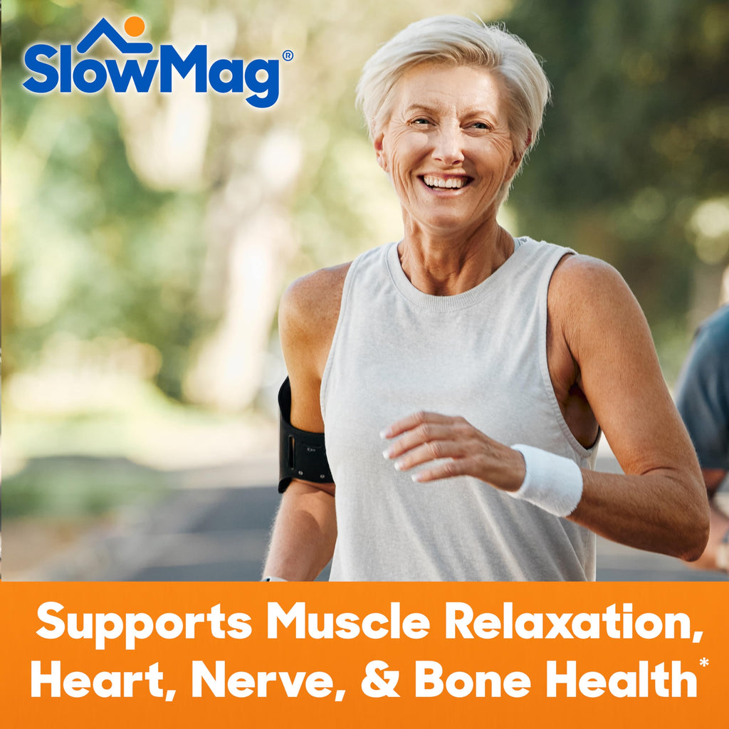 SlowMag Magnesium Chloride Supplement with Calcium

