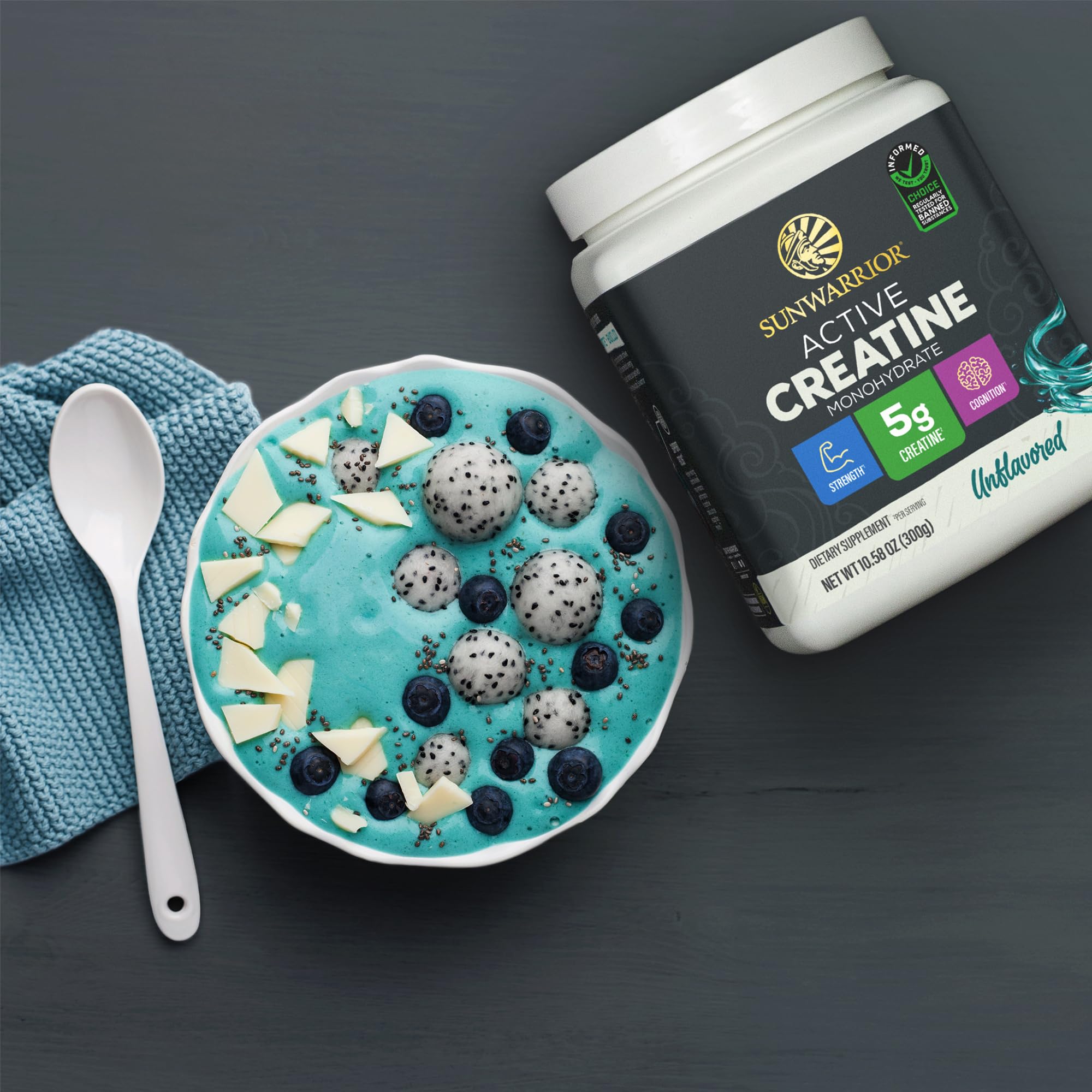 Sunwarrior Creatine Monohydrate Powder | Micronized


