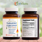 A1Vitality NovaSOL Turmeric Curcumin 1000mg Softgels

