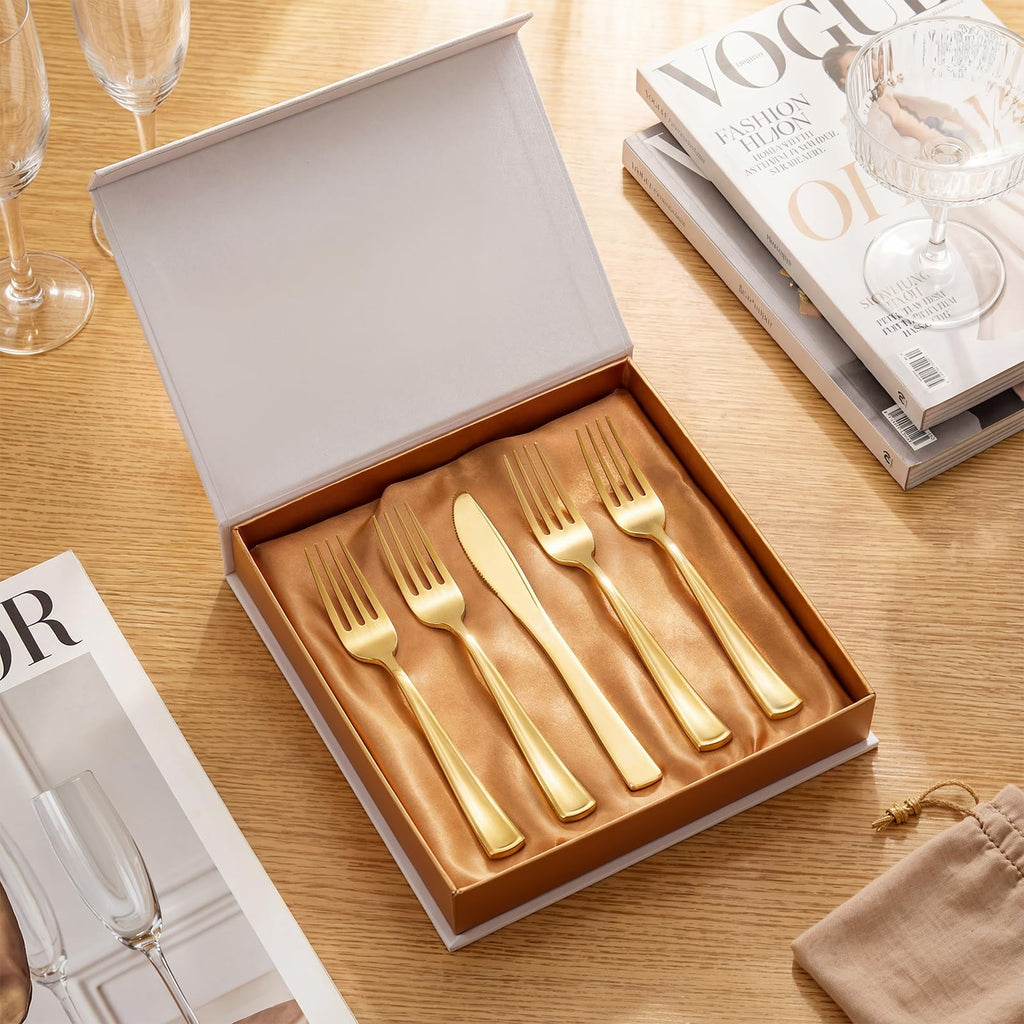 Liacere Heavyweight Disposable Plastic Forks - Cutlery

