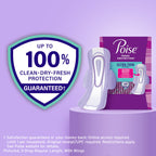 Poise Ultra Thin Incontinence Pads with Wings

