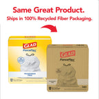 Glad ForceFlex Tall Kitchen Trash Bags Fragrance Free 13 Gal

