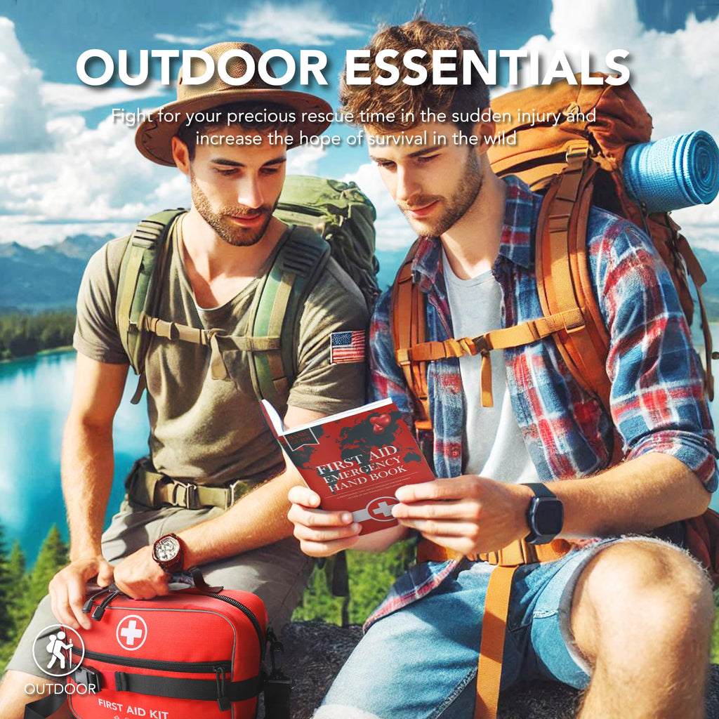First Aid Kit Waterproof Portable Medical Emergency Kit

