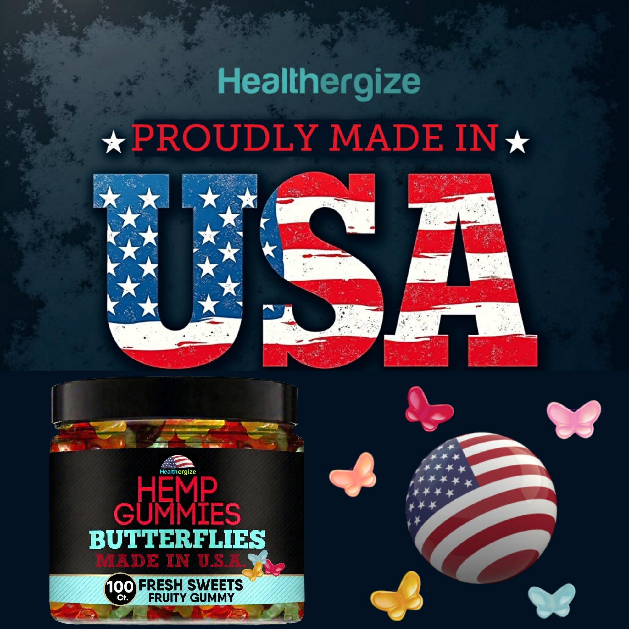 Healthergize Hemp Sleep Gummies for Calm Nights


