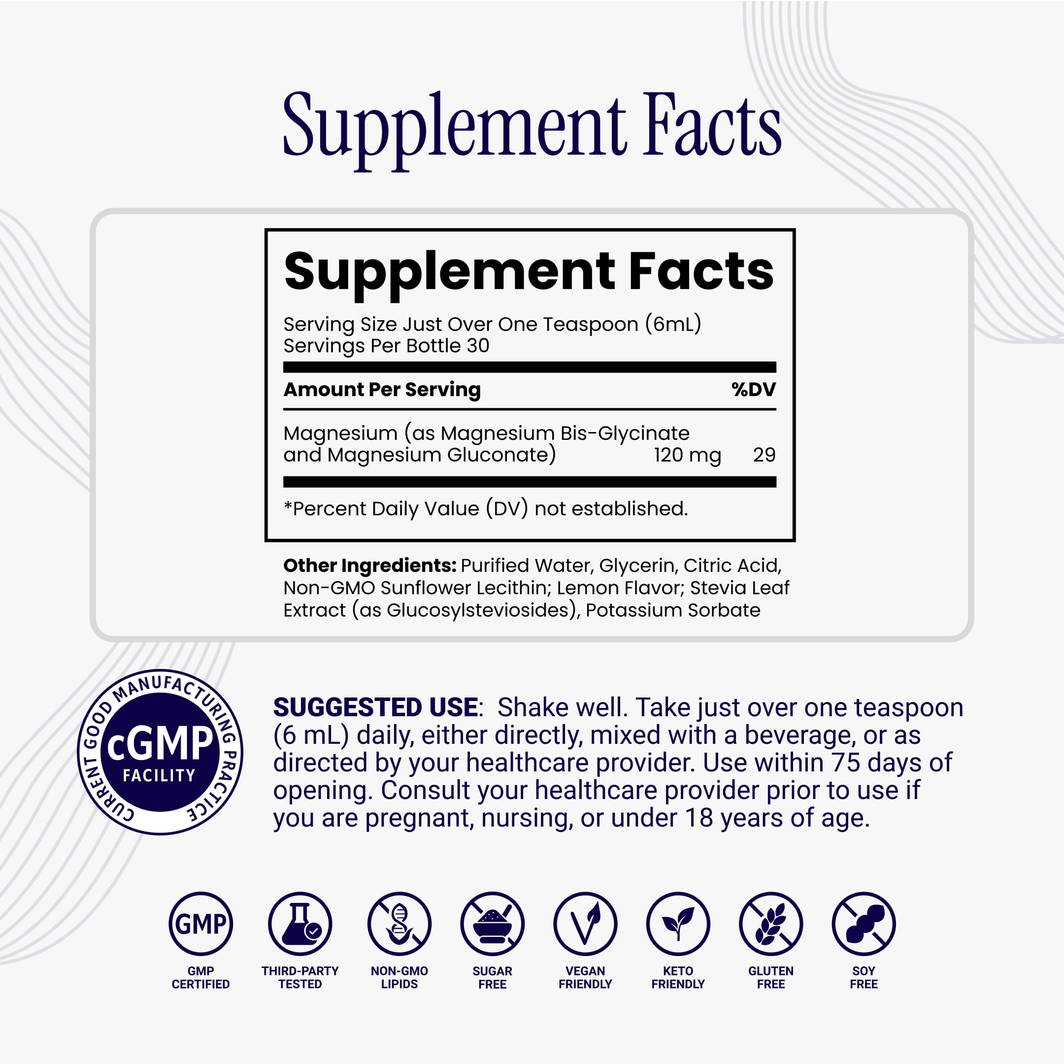 Rho Nutrition Liposomal Magnesium - High Absorption

