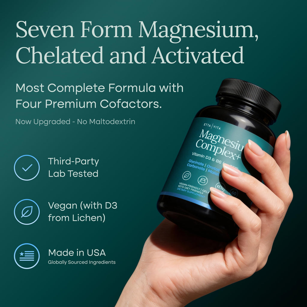 Magnesium Complex Dietary Supplement - Daily Wellness

