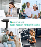 Medcursor Massage Gun | Quiet High-Torque Percussion Massager

