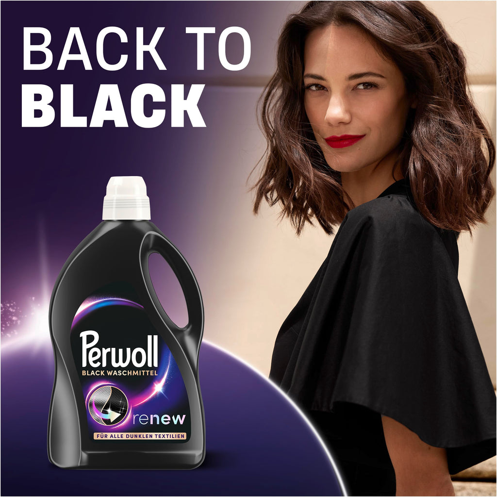 Perwoll Liquid Detergent for Dark Textiles | Gentle Color Care

