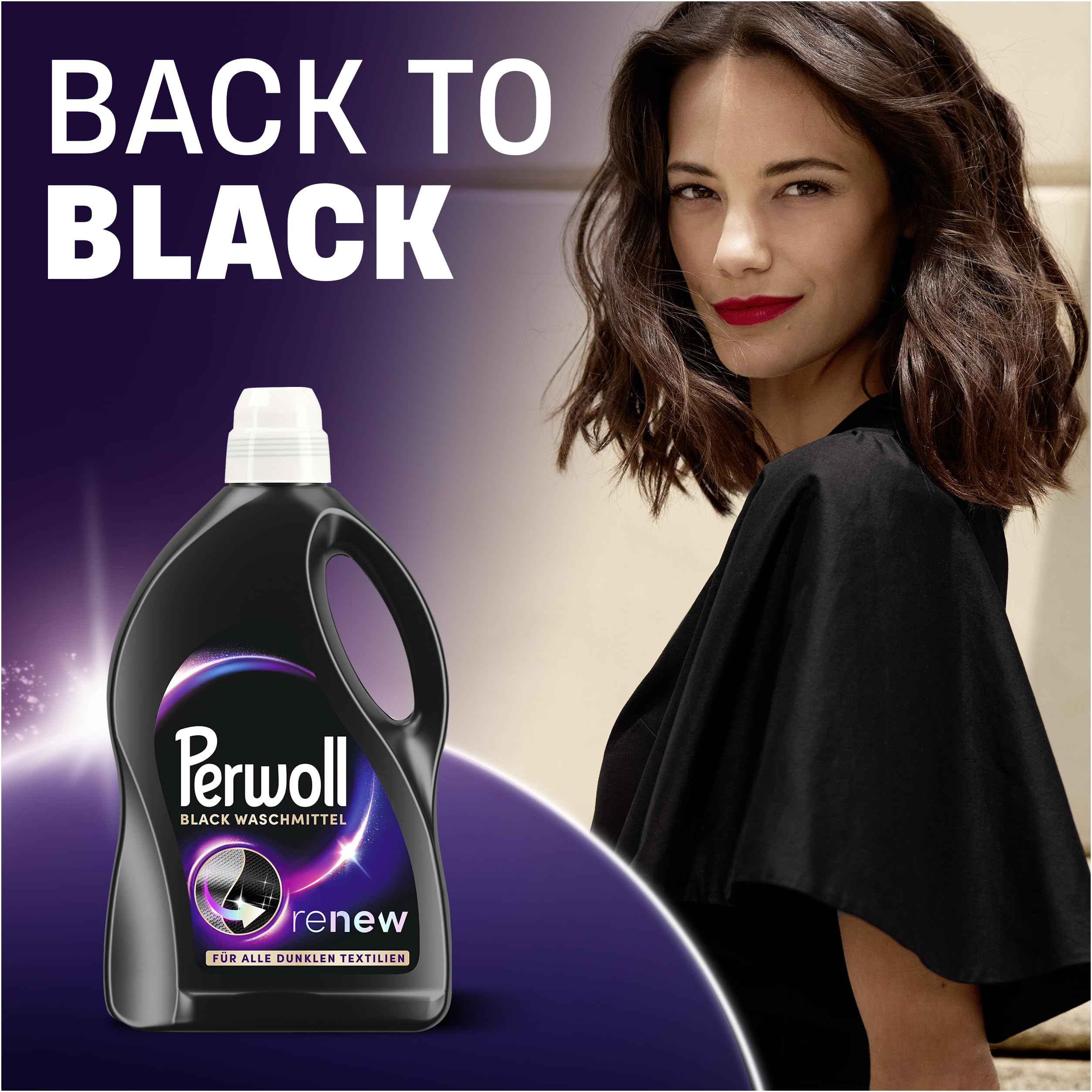 Perwoll Liquid Detergent for Dark Textiles | Gentle Color Care

