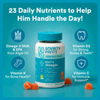 SmartyPants Teen Guy Multivitamin Gummies with Omegas

