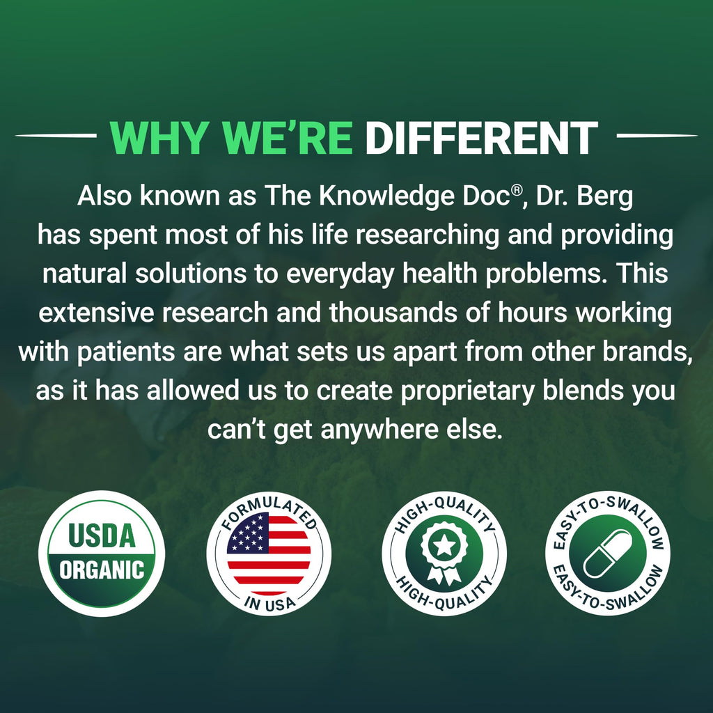 Dr. Berg's Organic Vegetable Tablets - Plant-Based

