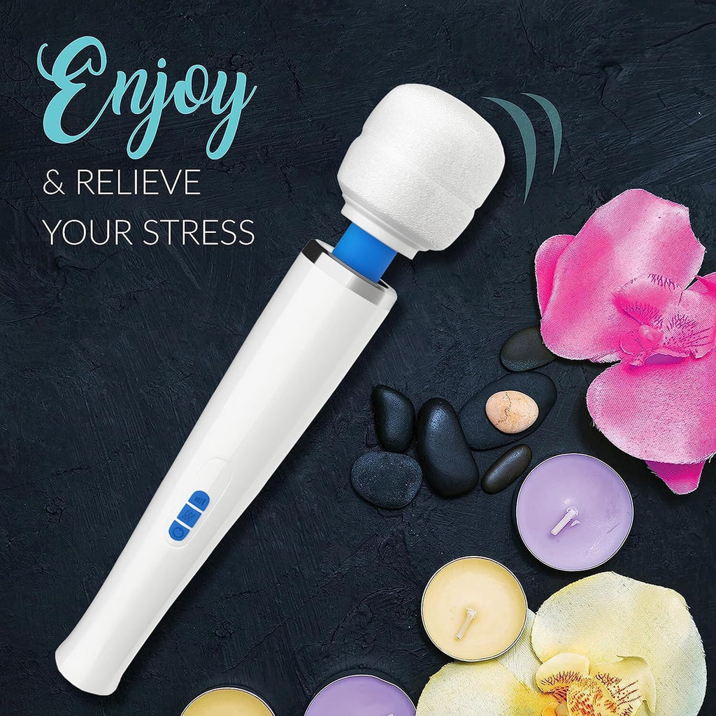 Cordless Handheld Massager with 8 Speeds & 20 Patterns


