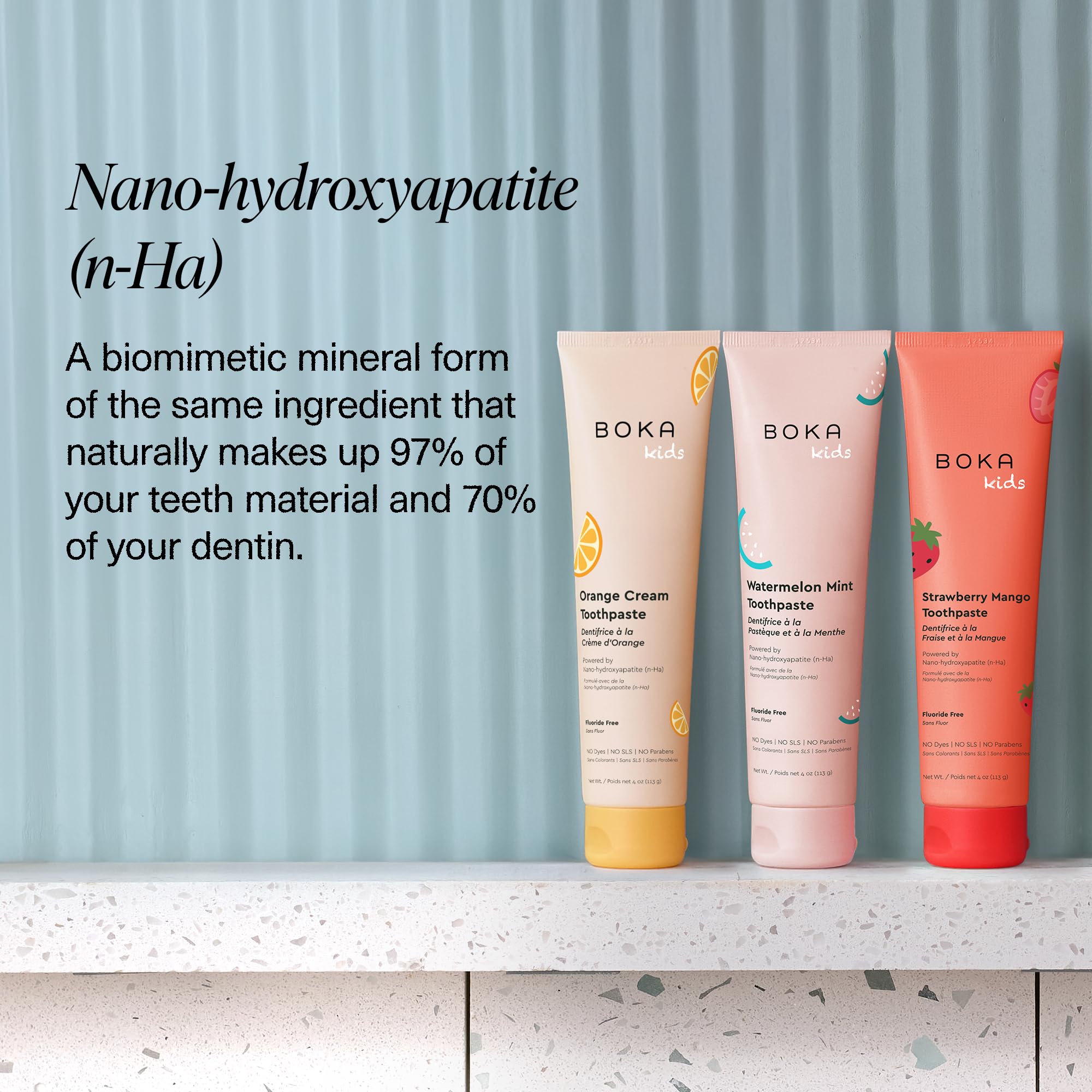 Boka Fluoride-Free Nano Hydroxyapatite Toothpaste

