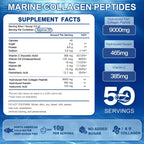 ZEBORA Marine Collagen Peptides Powder with Hyaluronic Acid

