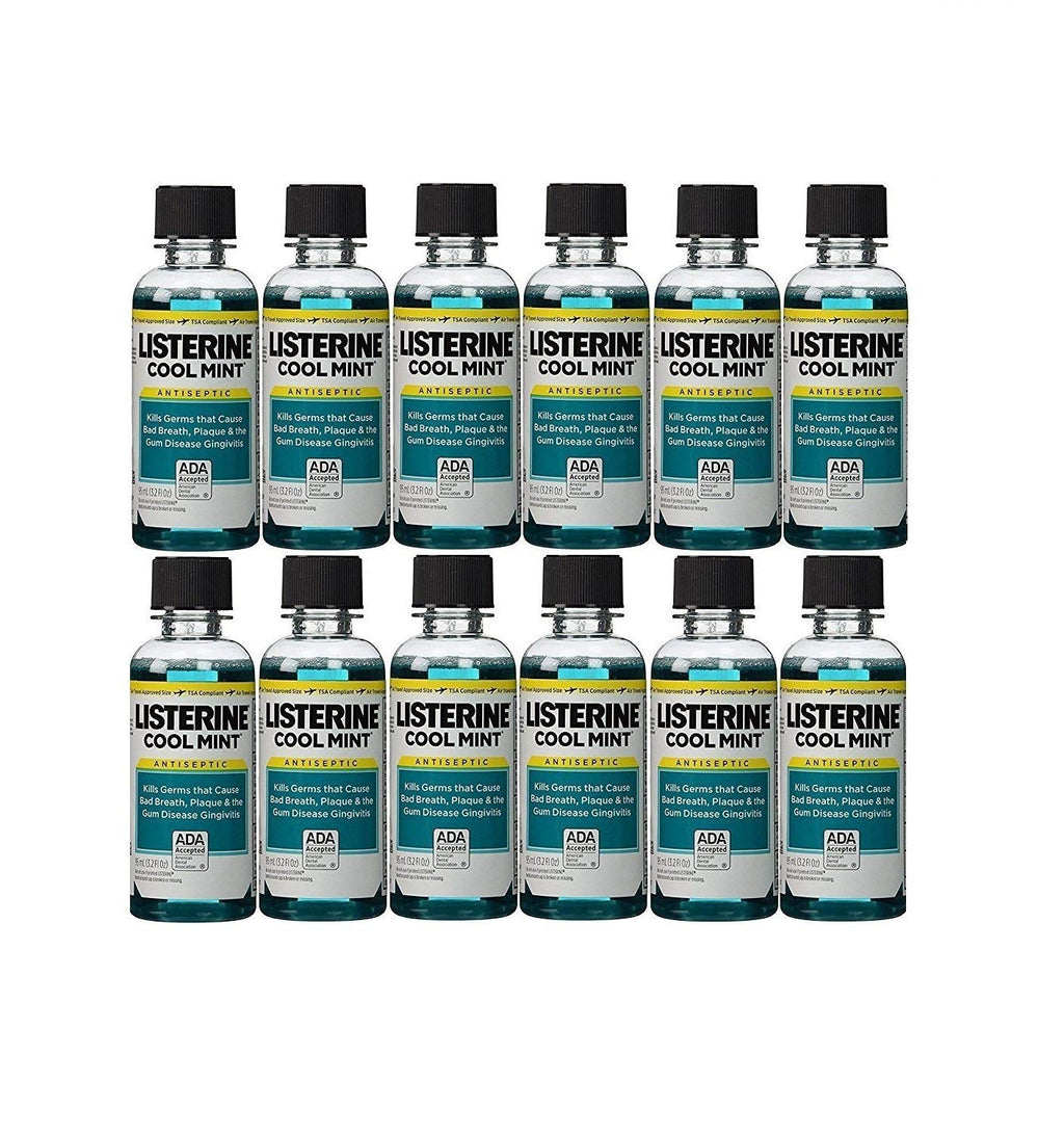Listerine Antiseptic Mouthwash for Bad Breath | Oral Care


