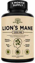 Garden of Herbz Lion's Mane & Turkey Tail Capsules