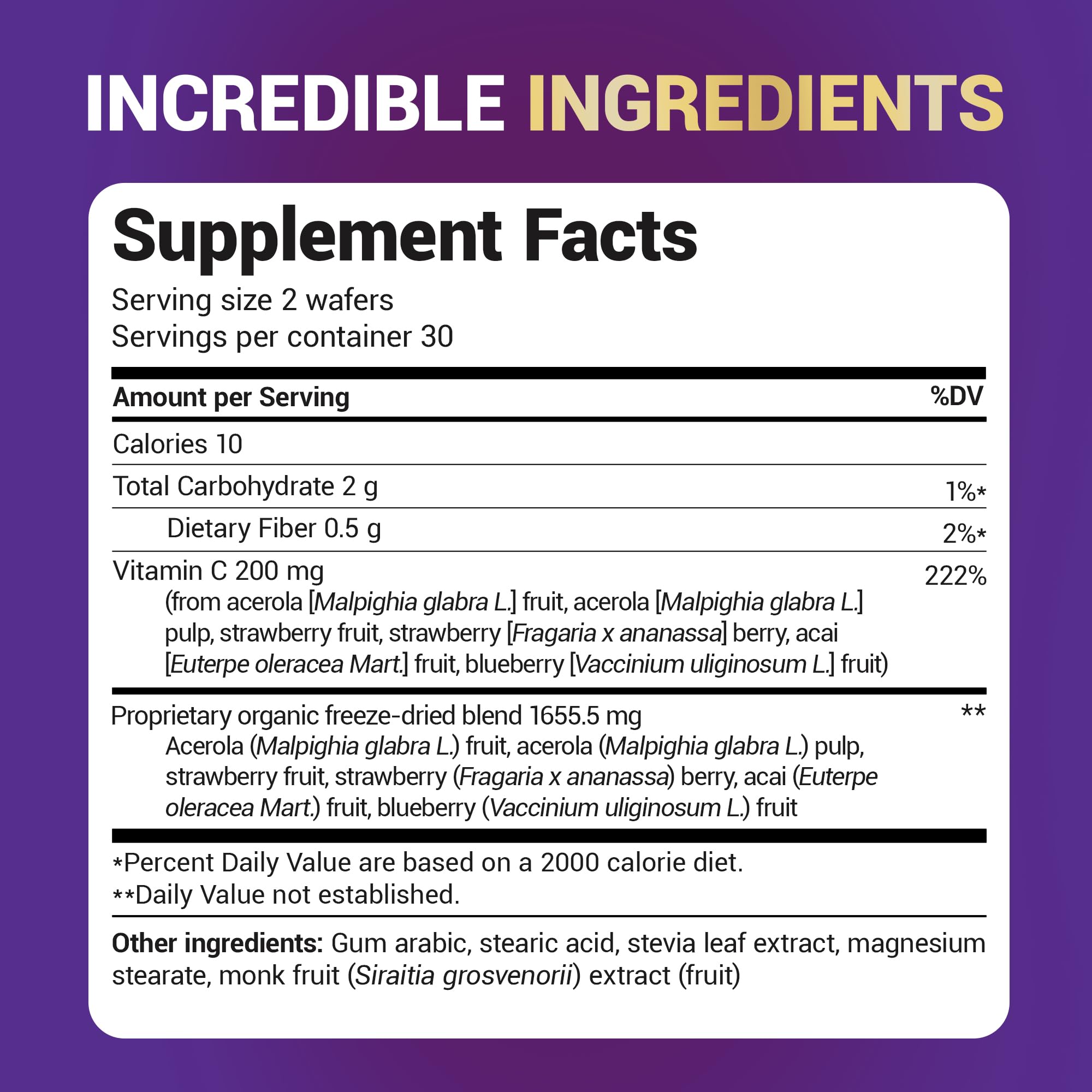 Dr. Berg Vitamin C Complex Chewables

