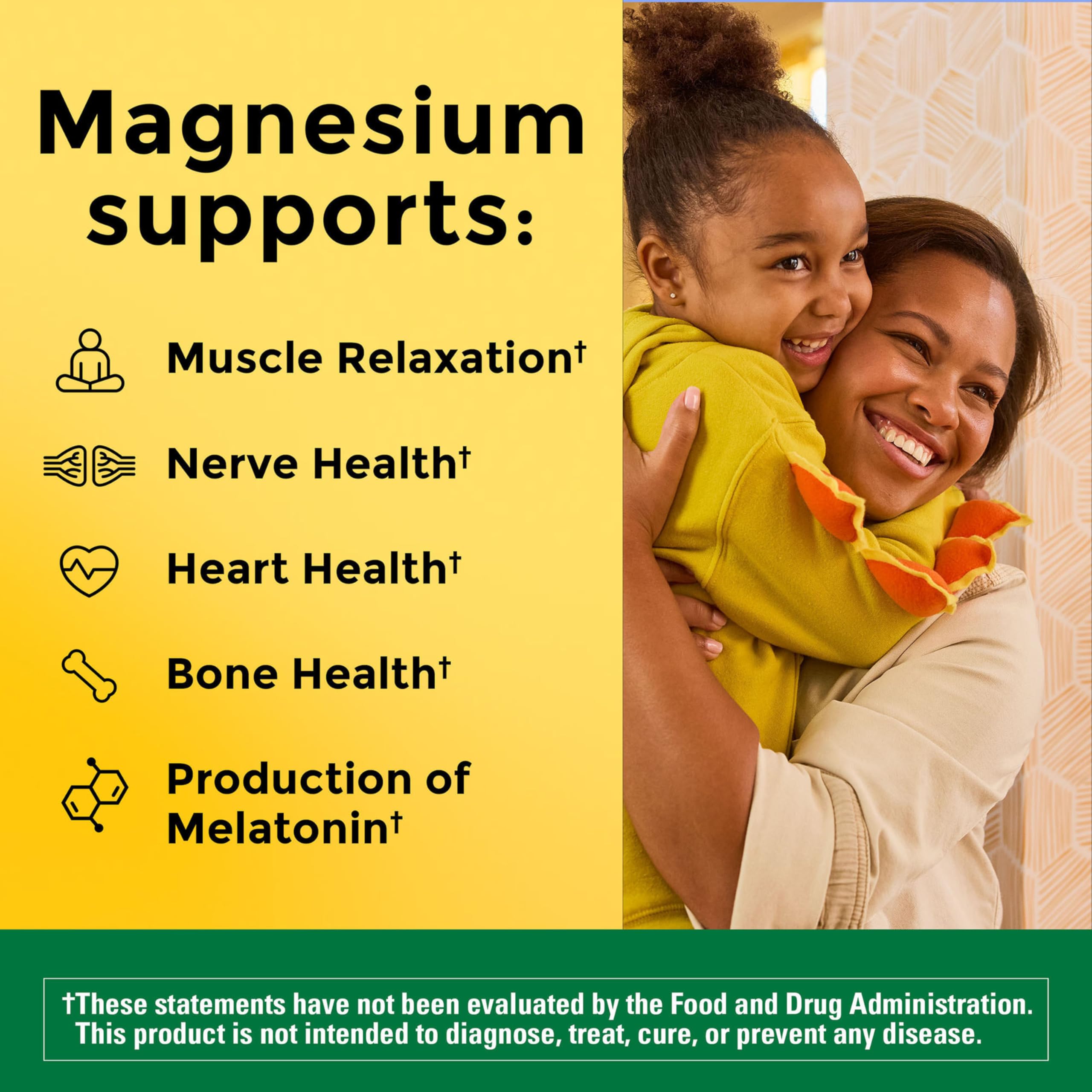 Nature Made Magnesium L-Threonate with Vitamin C & D3

