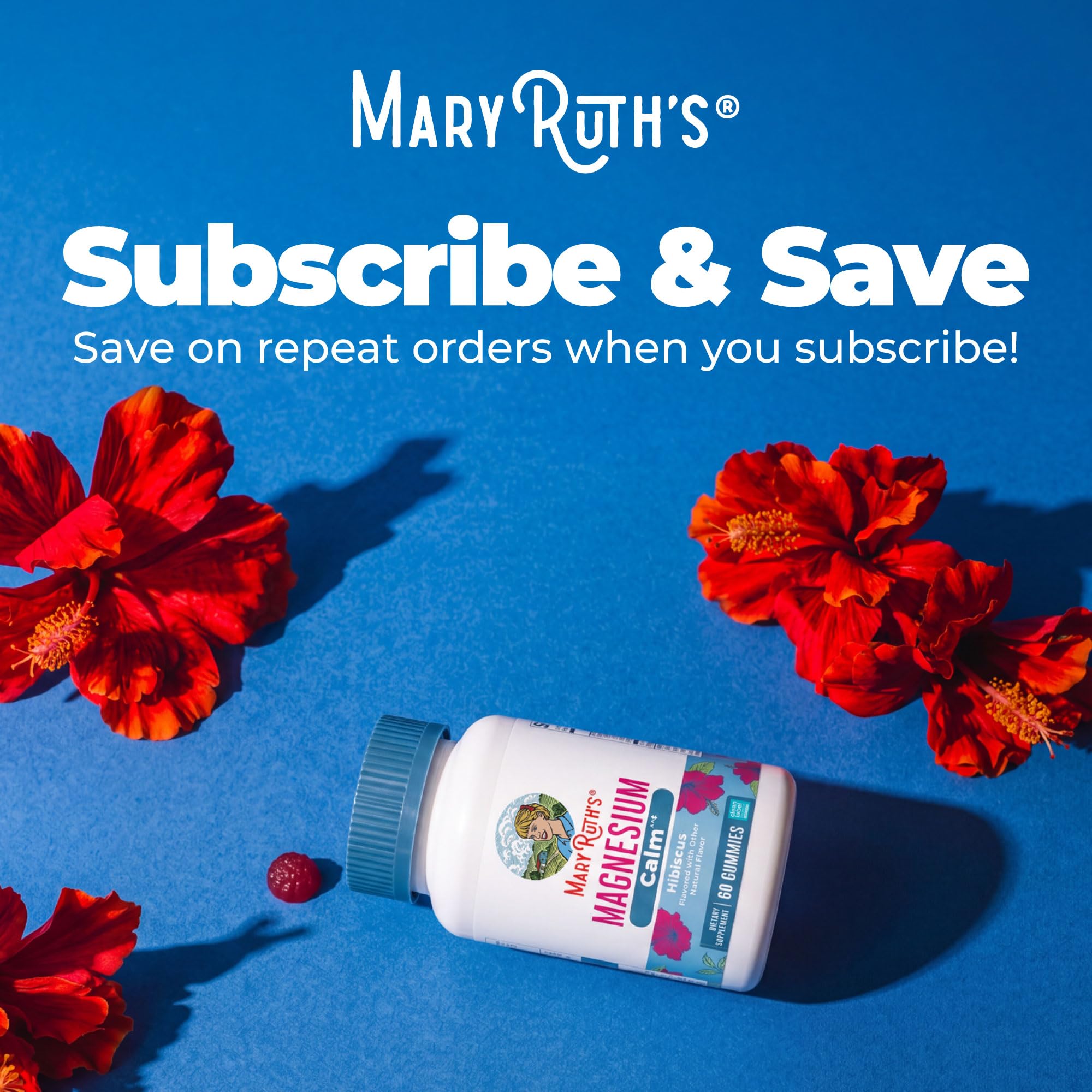 MaryRuth's Magnesium Calm Supplement | Bone Health

