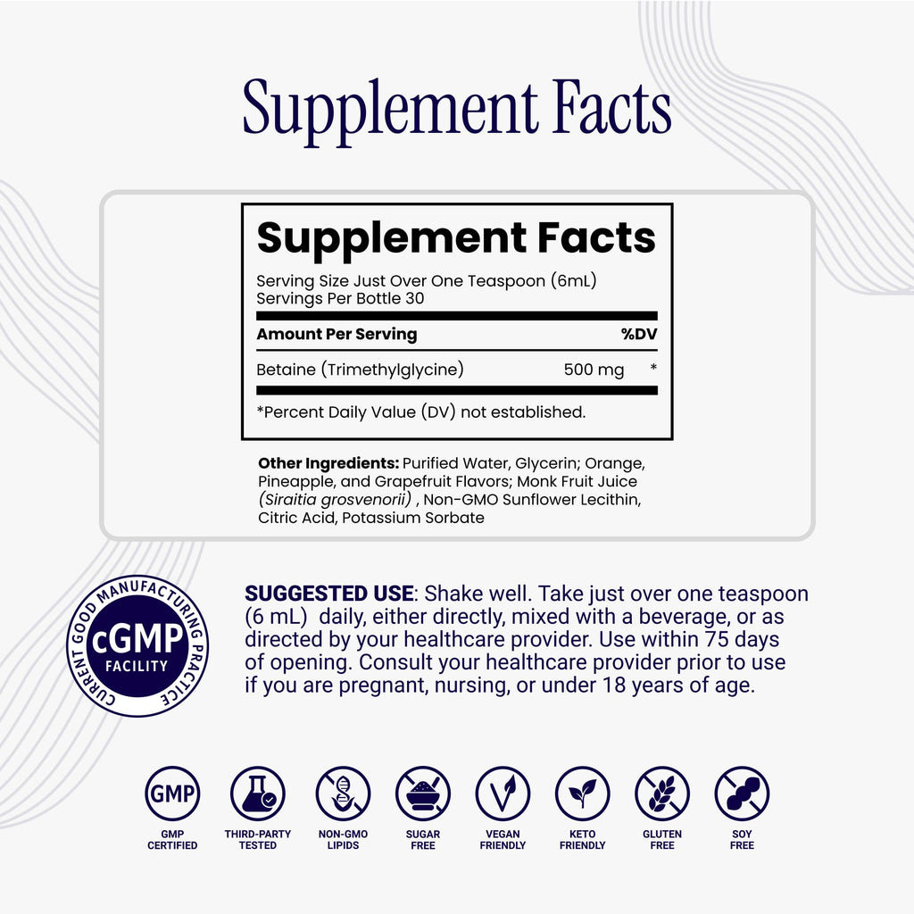 Rho Nutrition Liposomal TMG - Ultra Absorption Supplement

