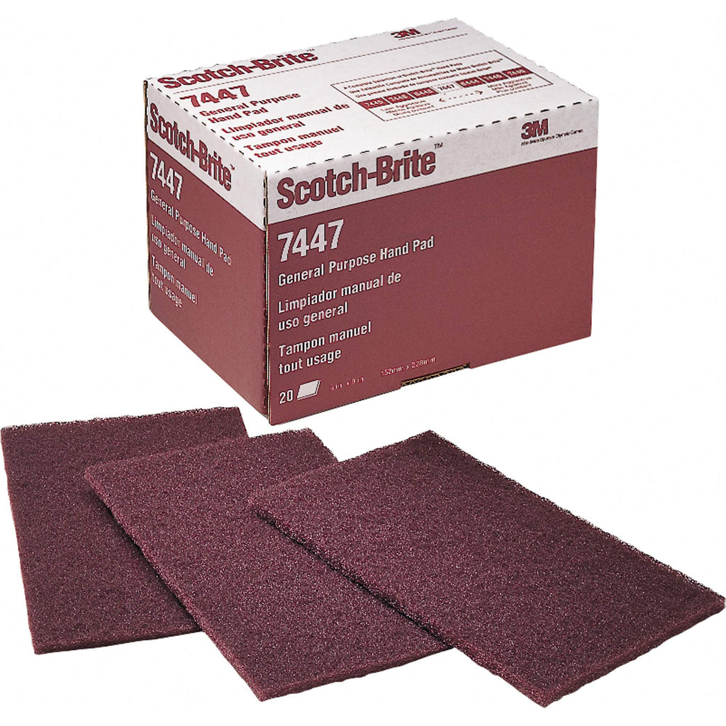 3M Scotch-Brite Maroon General Purpose Hand Pad