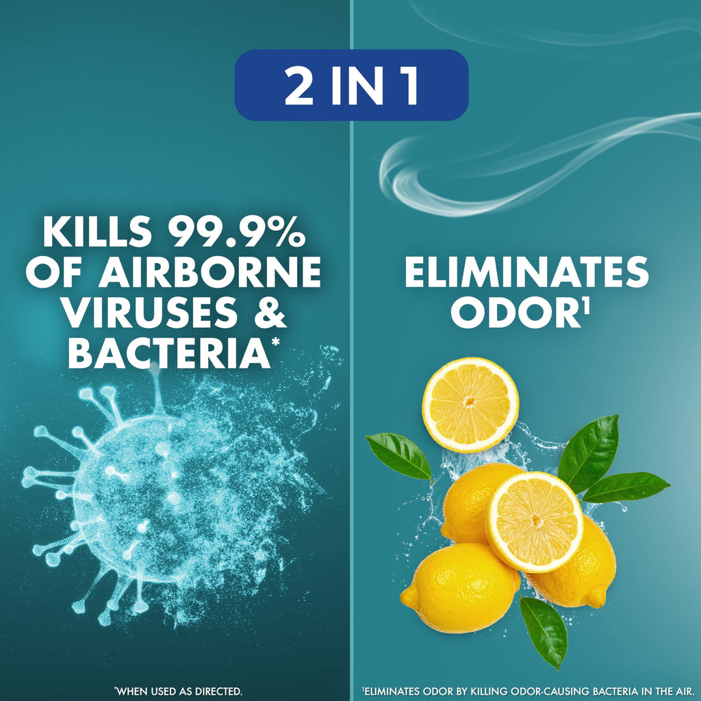 Lysol Air Sanitizer Odor Eliminator for Home & Office

