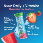 Nuun Hydration Vitamins Electrolyte Tablets - Vegan, Non-GMO


