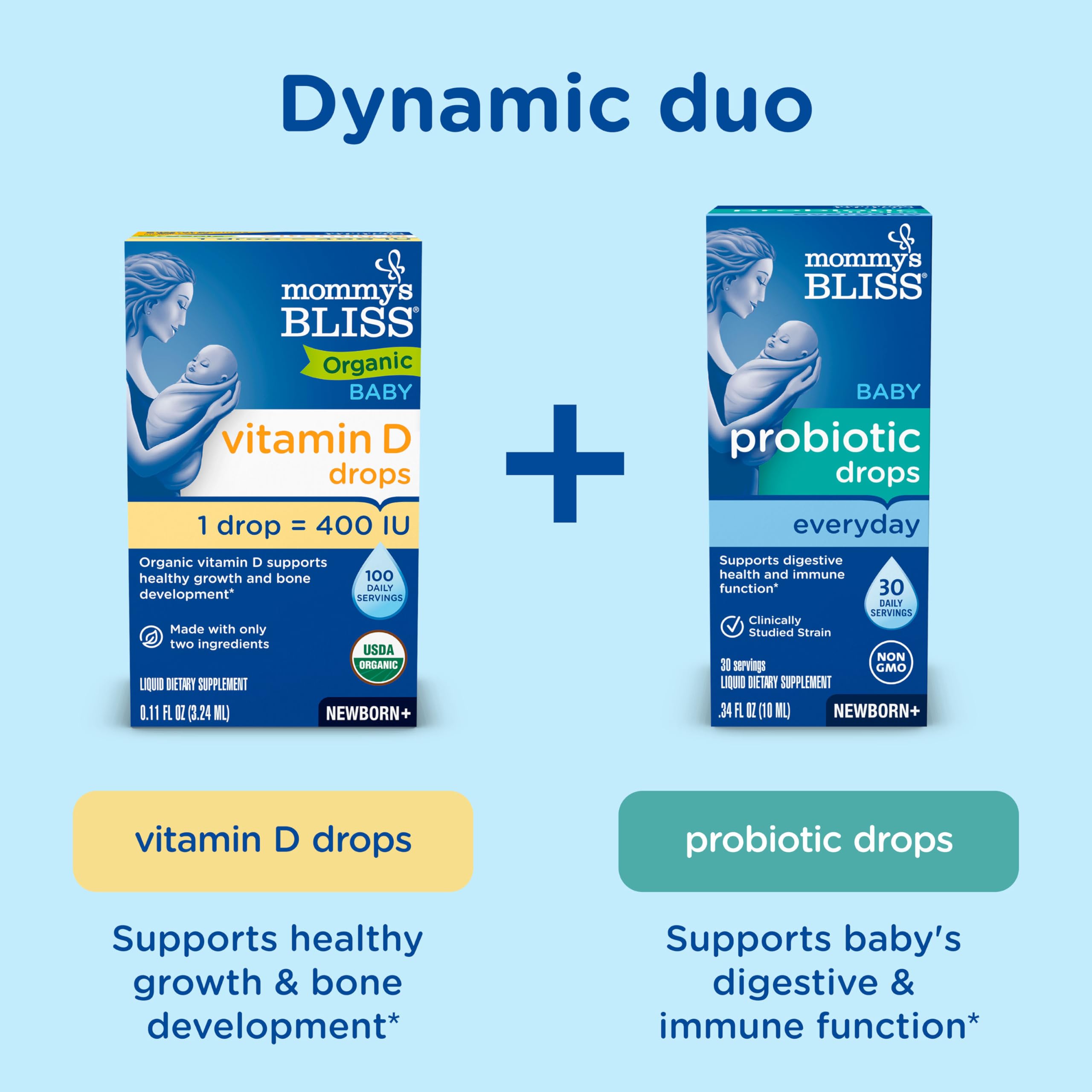 Mommy's Bliss Organic Baby Vitamin D Drops - 400 IU

