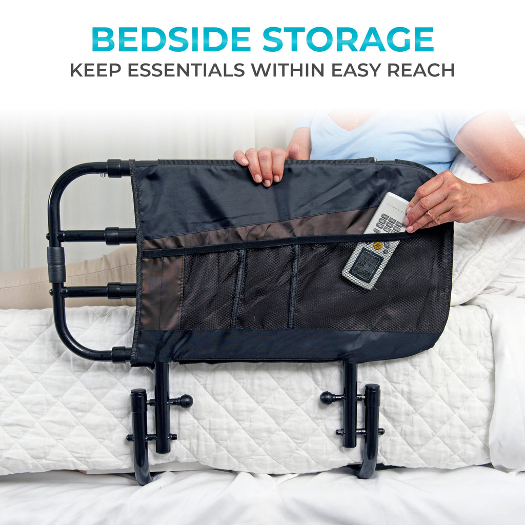 Stander EZ Adjust Bed Rail for Elderly Safety

