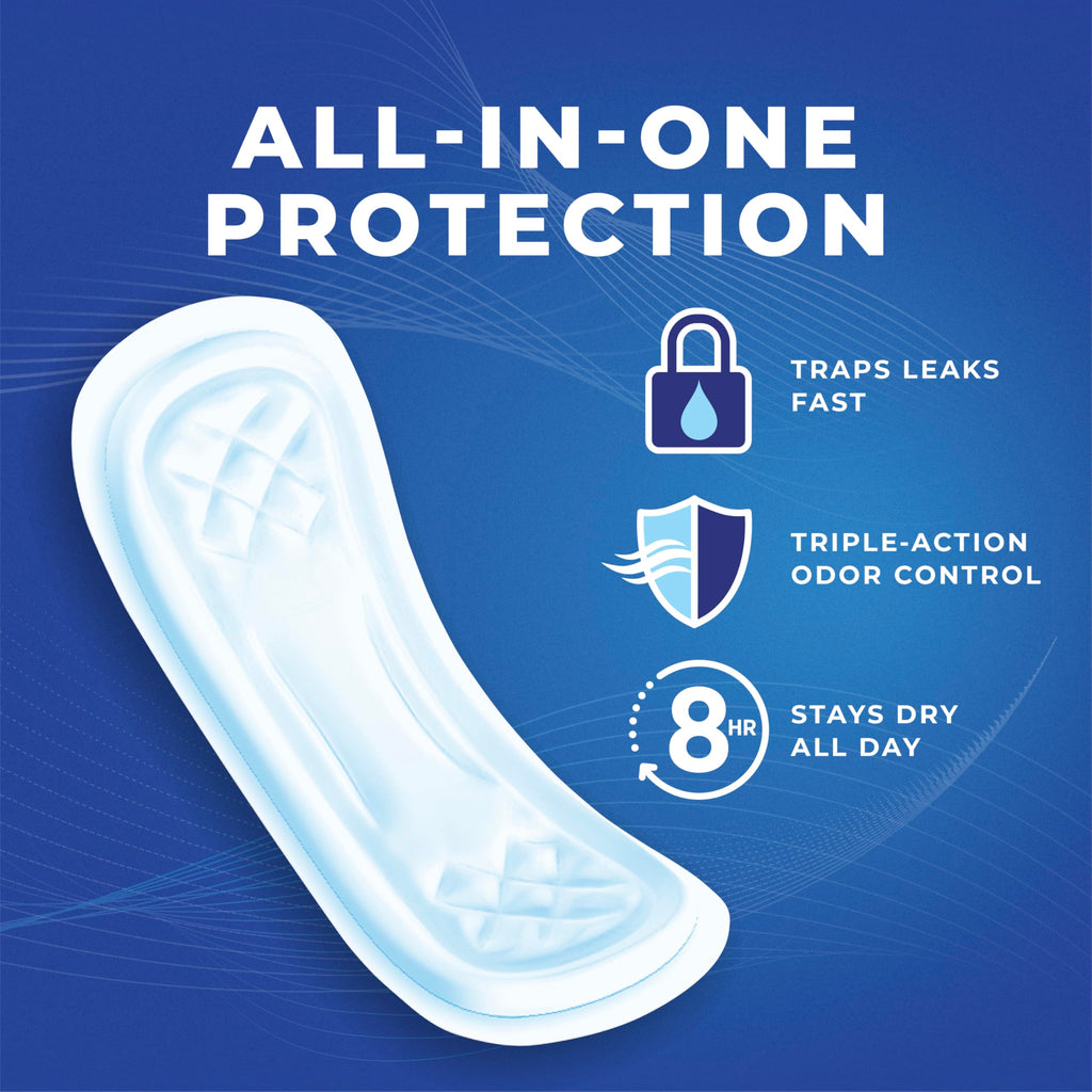 Stayfree Feminine Pads with Integrated Absorption

