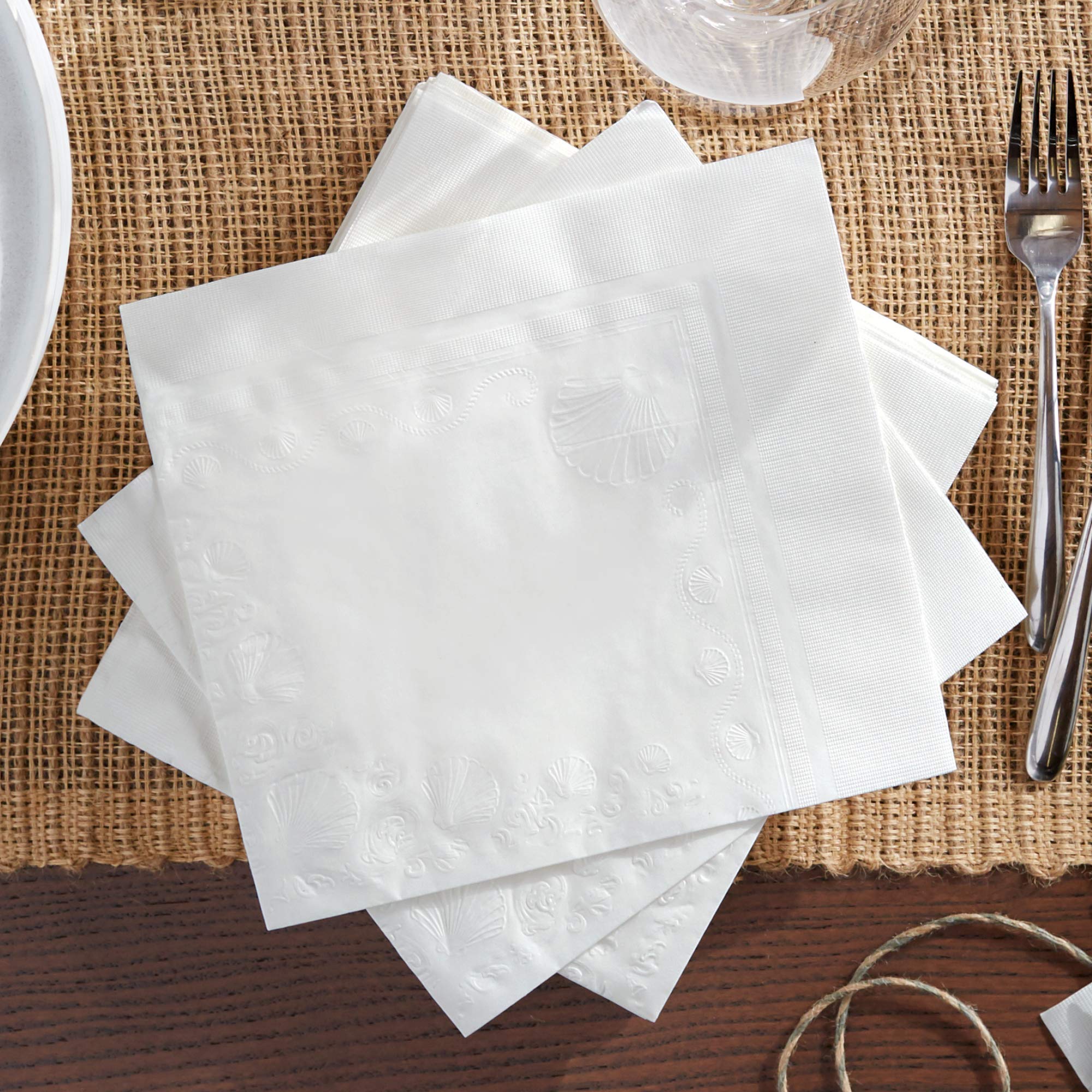 Vanity Fair Entertain Paper Napkins - 3-Ply Cloth-Like

