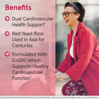 Jarrow Formulas Red Yeast Rice with CoQ10 | Heart Health

