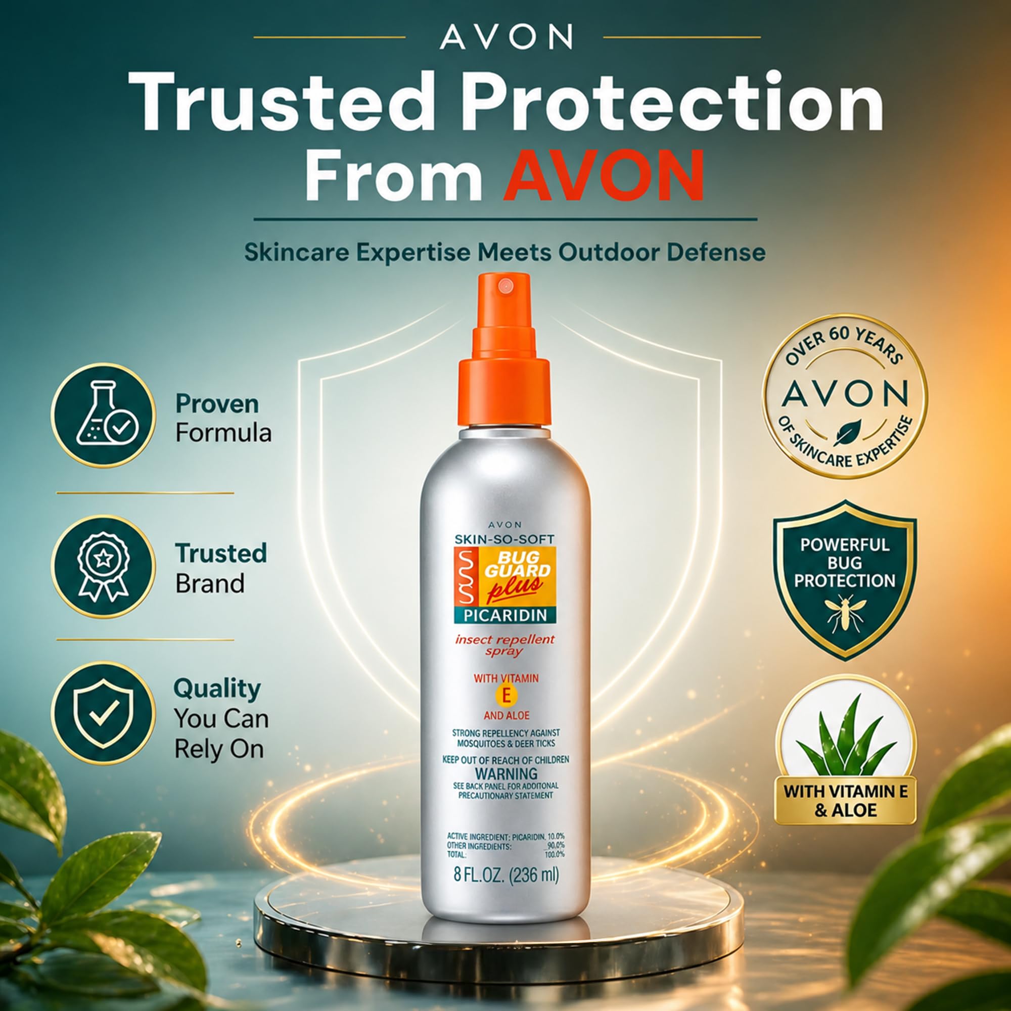 Avon Skin So Soft Picaridin Insect Repellent Spray

