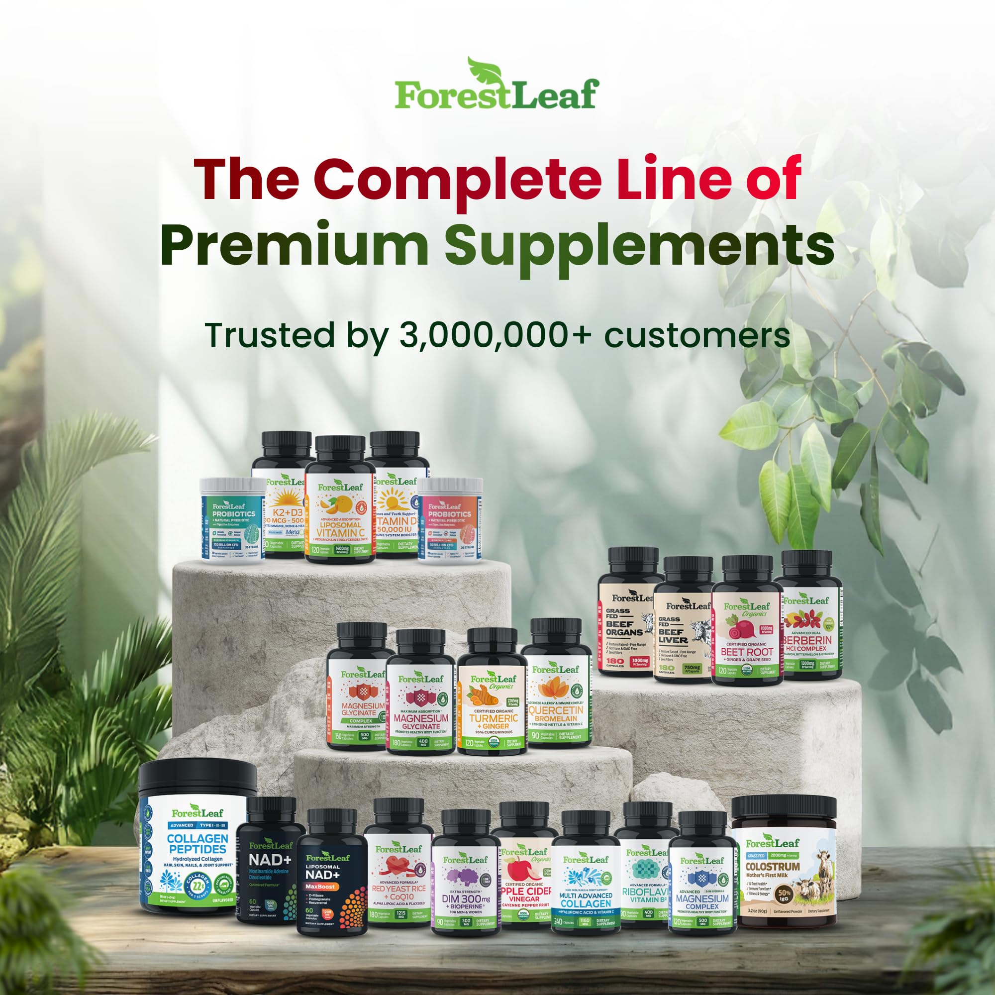 ForestLeaf D-Mannose 1000mg Capsules Urinary Tract Support

