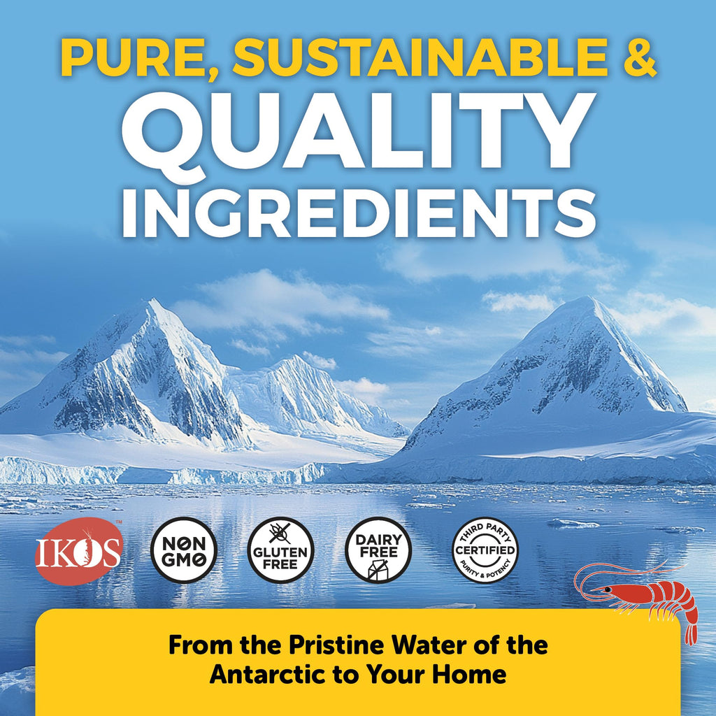 Viva Naturals Antarctic Krill Oil Omega-3 with Astaxanthin

